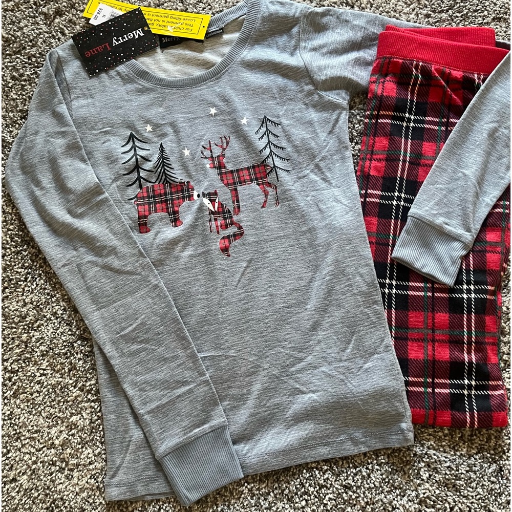 Merry Land Kids’ 2 Piece Winter/Holiday Themed Pajamas - 3 Sets Available